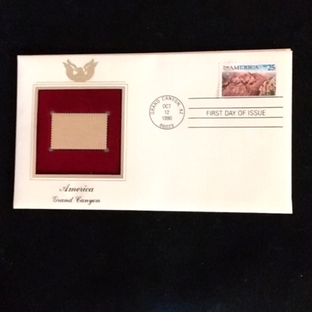 American Grand canyon Arizona Stamp First Day of Issue 1920 Oct,12